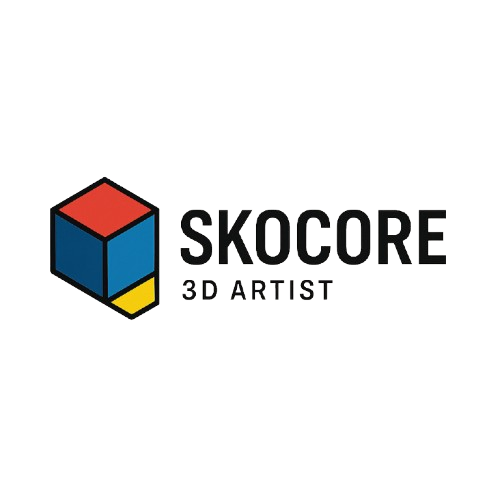 Logo Perusahaan 3D Artist